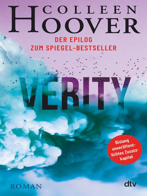 Title details for Verity – Der Epilog zum Spiegel-Bestseller by Colleen Hoover - Wait list